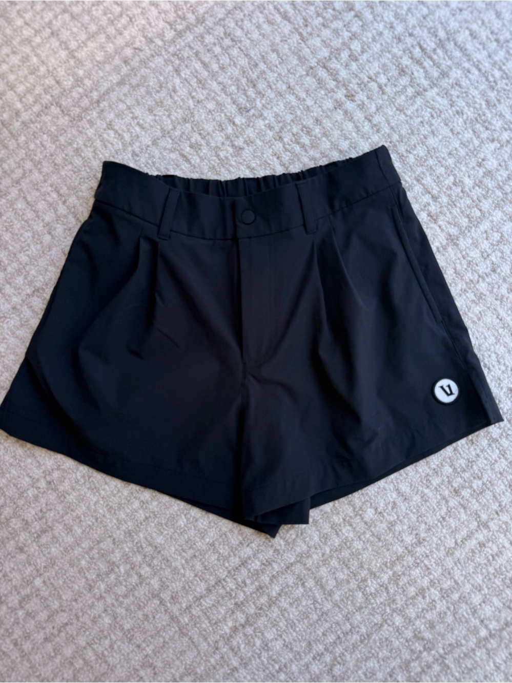 Vuori Women’s Black Performance Shorts Size Small Elastic Waist